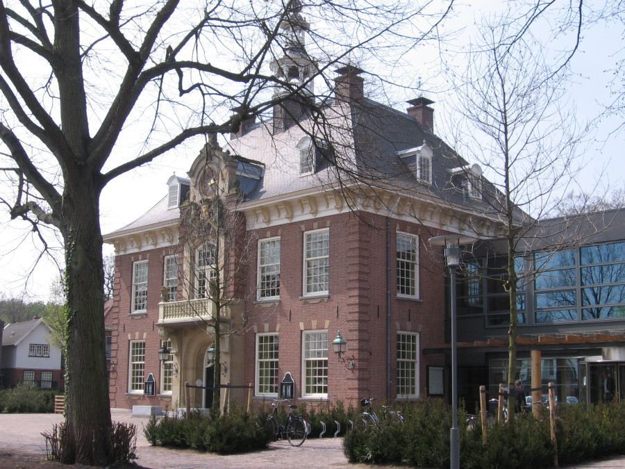 Schilderwerk statig gebouw